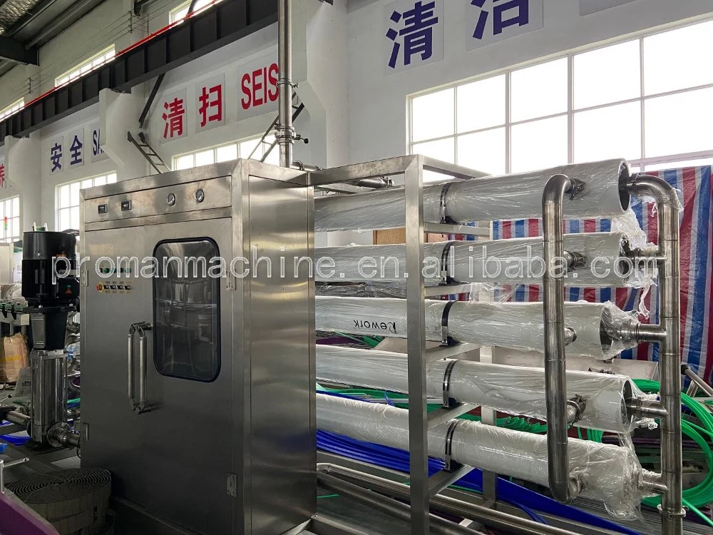 Automatic RO Mineral Pure Water Packaging Treatment Purification Filter Purifier Filling Bottling Plant Reverse Osmosis Machine System